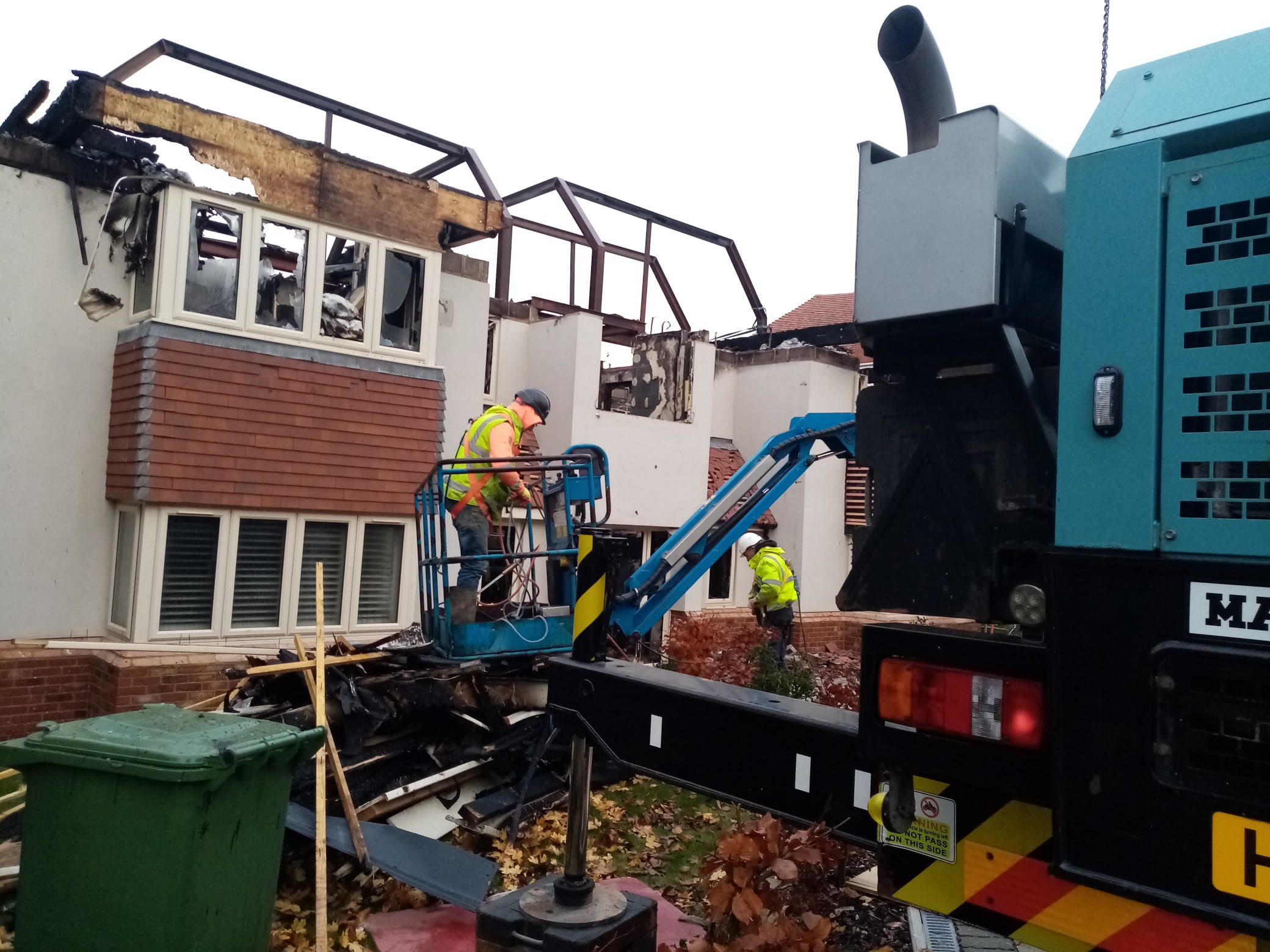 Winchester domestic building demolition