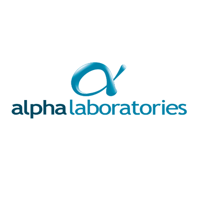 RJS Waste Management Alpha Laboratories logo