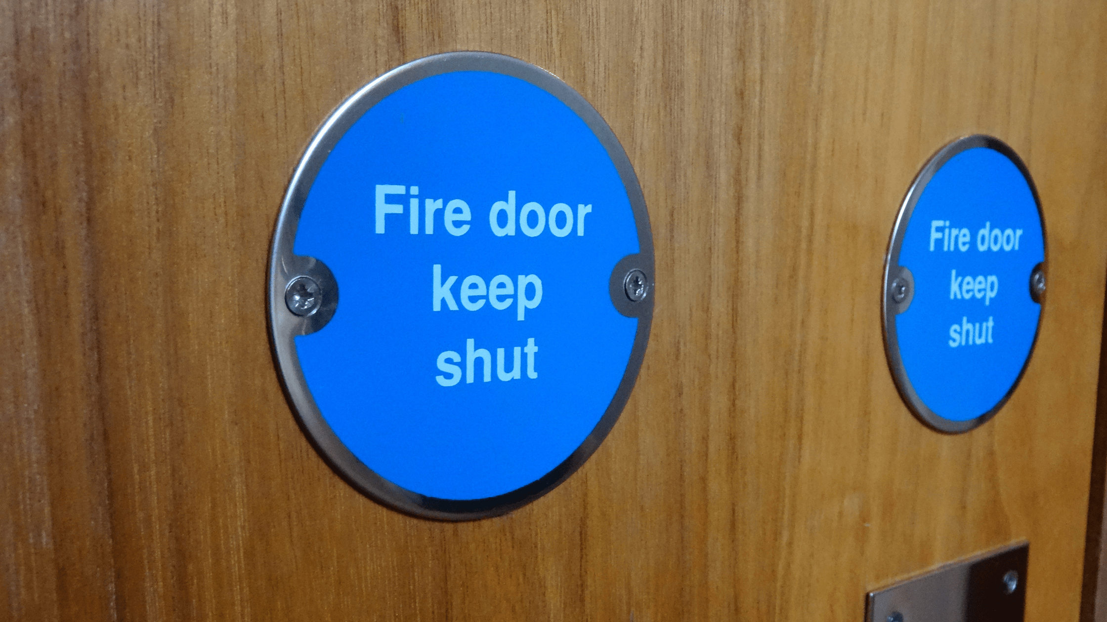 Fire door safety