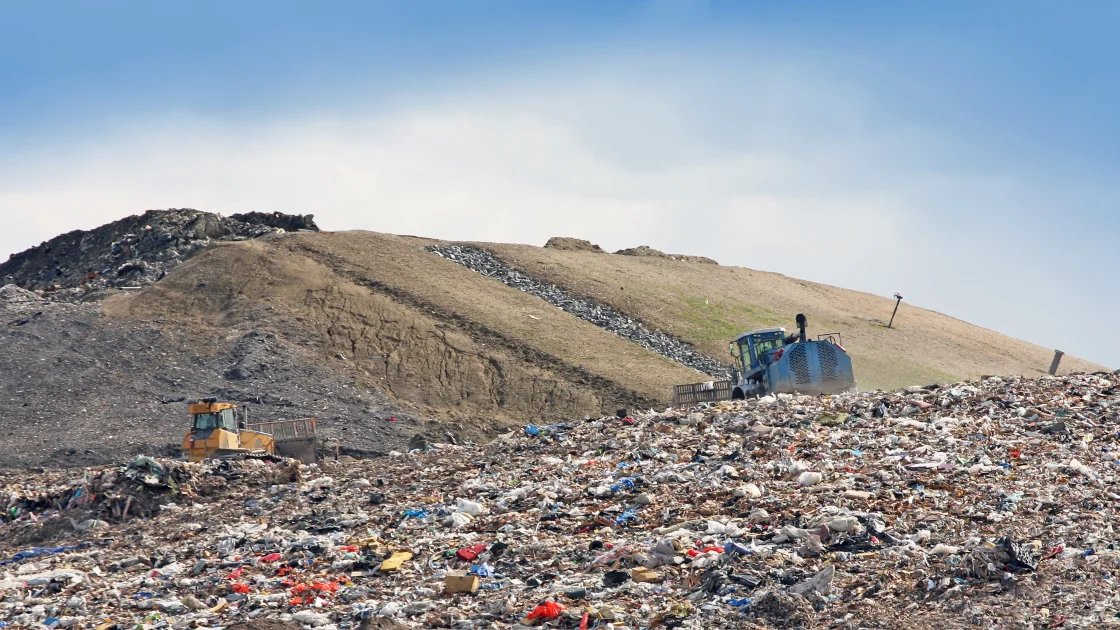 Landfill site where asbestos could be buried Landfill site where asbestos could be buried