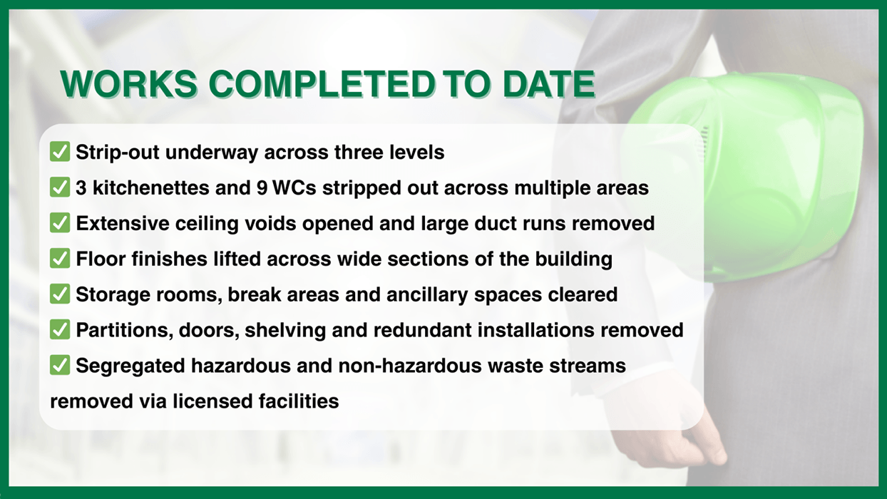 4 soft strip demolition